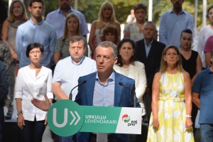 Presentación de los candidatos de EAj-PNV por Araba para las Elecciones Vascas