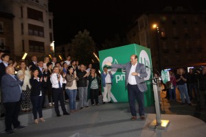Kanpaina hasiera. EAEko Hauteskundeak. Vitoria-Gasteiz