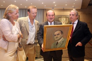 Aguirre Lehendakariaren koadroaren ematea