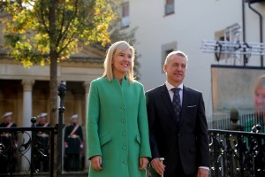 Iñigo Urkullu eta Ana Otadui,Bizkaiko Batzar Nagusietako presidentea
