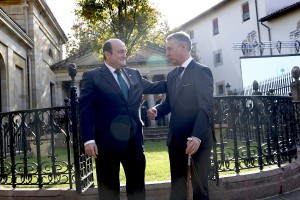 Iñigo Urkullu y Andoni Ortuzar