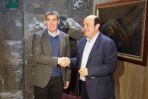 Encuentro de la Delegación de EAJ PNV a Canarias con Fernando Clavijo