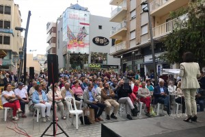 Mitin Benidorm. Izaskun Bilbao, Lluis Bertomeu