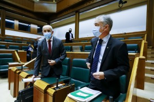 Pleno Ordinario en el Parlamento Vasco (05-11-2020)