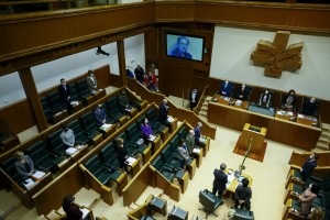Pleno Ordinario en el Parlamento Vasco (19-11-2020)
