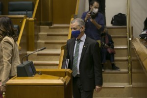 Pleno Ordinario en el Parlamento Vasco (18-02-2021) 