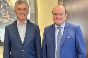 Andoni Ortuzar y Mauricio Macri, expresidente de Argentina