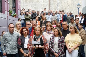 Declaraciones de Itxaso Atutxa en Portugalete
