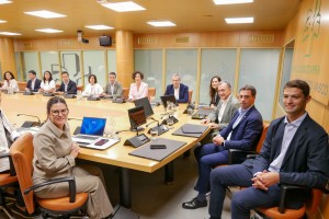 2026 09 16 Talde parlamentarioaren bilera Aitor Esteban eta Imanol Pradales Lehendakariarekin