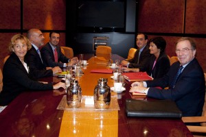 Reunión EAJ-PNV y PSE