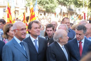 Urkullu, Pujol, Mas eta Duran Bartzelonan