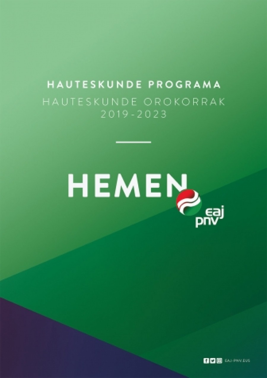 Programa electoral elecciones generales 2019 - 10N