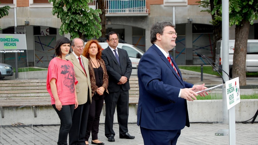 Aburto apuesta por un Bilbao 10 sobre 10, donde las personas son las verdaderas protagonistas