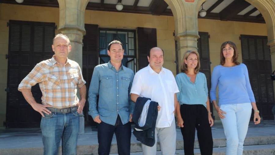 Andoni Ortuzar Berrikuntza Politikoari buruzko debatean