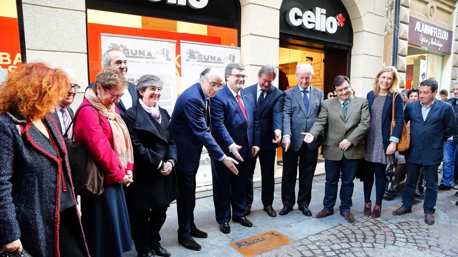 EAJ PNV en el 80 aniversario de diario Eguna