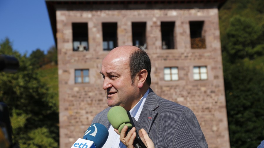 Ortuzar: “Antes de negociar el Presupuesto de 2019, el Gobierno español deberá cumplir los compromisos de 2018”