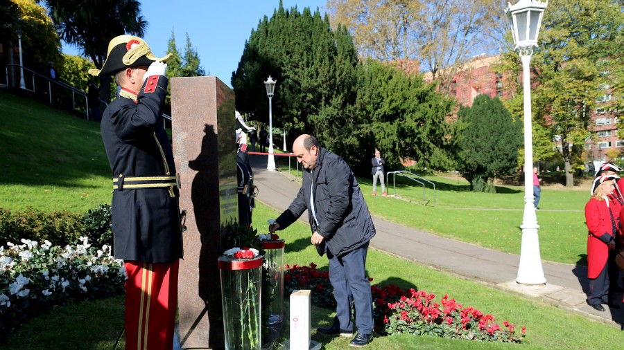 EAJ-PNV participa en todos los actos que se han celebrado hoy con motivo del Día de la Memoria.