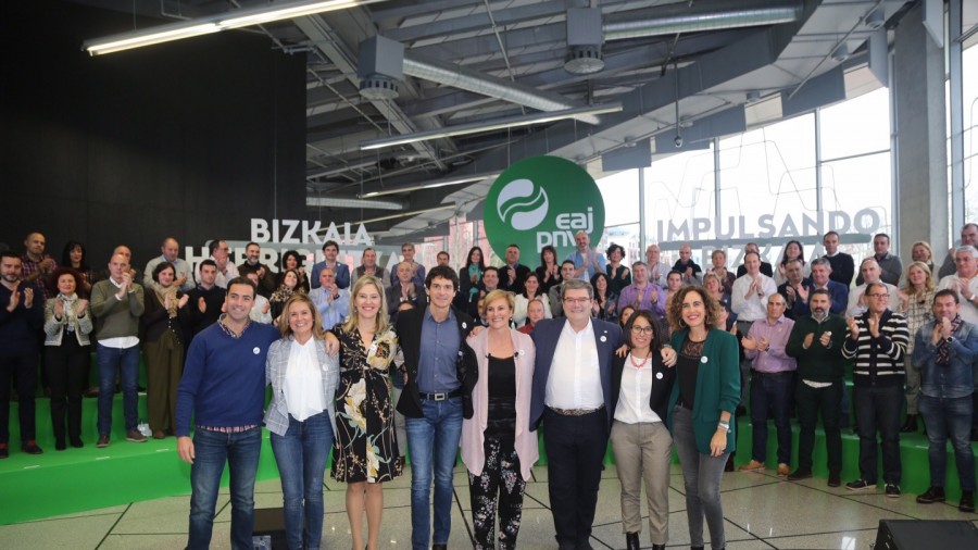 EAJ-PNVk Bizkaian “udalerri bakoitzean duen onena” eskaintzen dio gizarteari, “gure erantzukizuna  eta herri honekiko gure konpromisoa delako” 