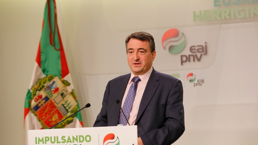 Aitor Esteban: “El 28-A le llega al PNV preparado, con las listas confeccionadas y el aval de la ciudadanía vasca a nuestra actuación en Madrid” 