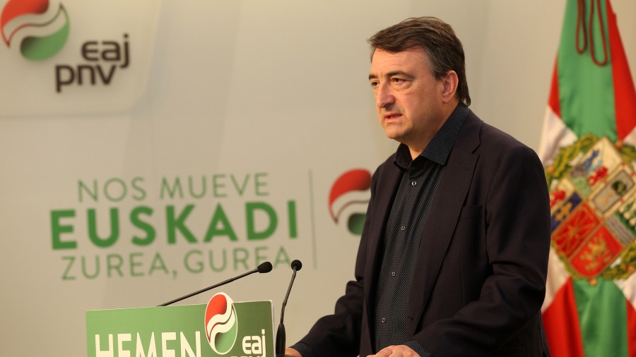 Aitor Esteban, tras el debate a cuatro: “Hoy por hoy, el peligro real para el electorado vasco es la posible coalición entre PSOE y Ciudadanos”