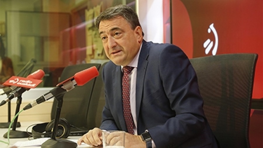 Aitor Esteban: “Sumindu egiten nau Espainiako gobernuak Aurrekontuetan hitzeman ziren proiektuetan koma bakar bat ere ez aldatzeak. Arabako sail ureztatuekin gertatzen den bezala”