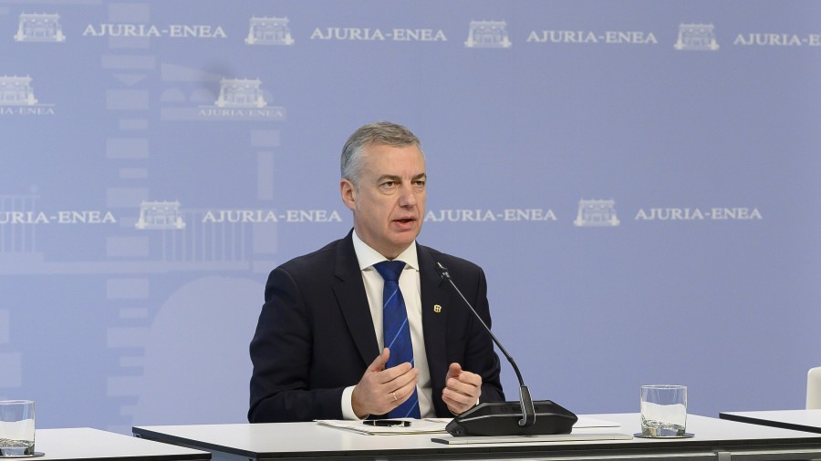 Urkullu Lehendakariaren mezua euskal gizarteari 