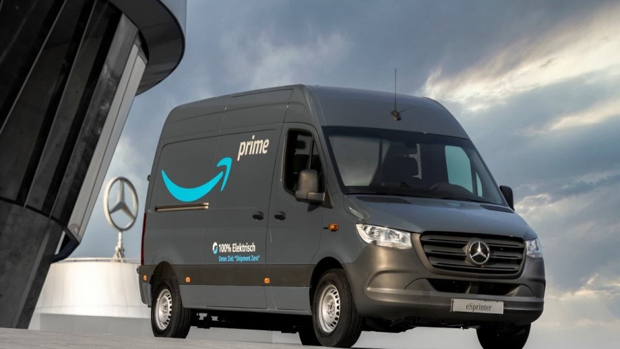 Mercedes-Benz Vitoria recibe de Amazon el mayor pedido de furgonetas eléctricas en su historia