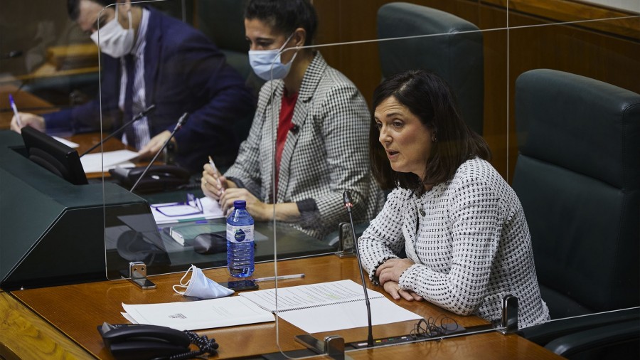 Artolazabalek % 30eko aurrekontu-igoera iragarri du Eusko Jaurlaritzak indarkeria matxistaren biktimentzako prebentziora eta arretara bideratzen dituen baliabideetarako