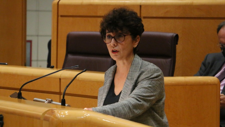 Maribel Vaquerok estaturik gabeko nazioei migrazio-politikak diseinatzen, planifikatzen eta gauzatzen parte hartzeko bideak ematea eskatu du