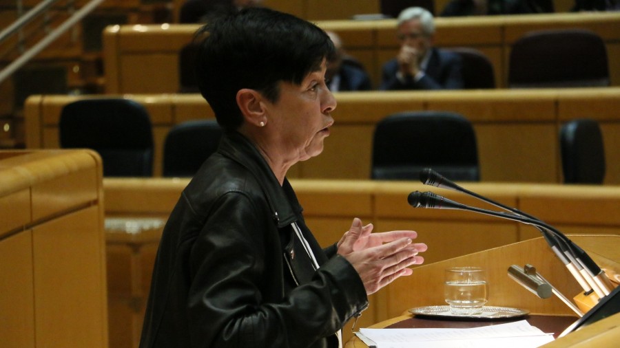 Nerea Ahedok ekintza gehiago eta antzezpen gutxiago eskatu du migrazioaren auzian