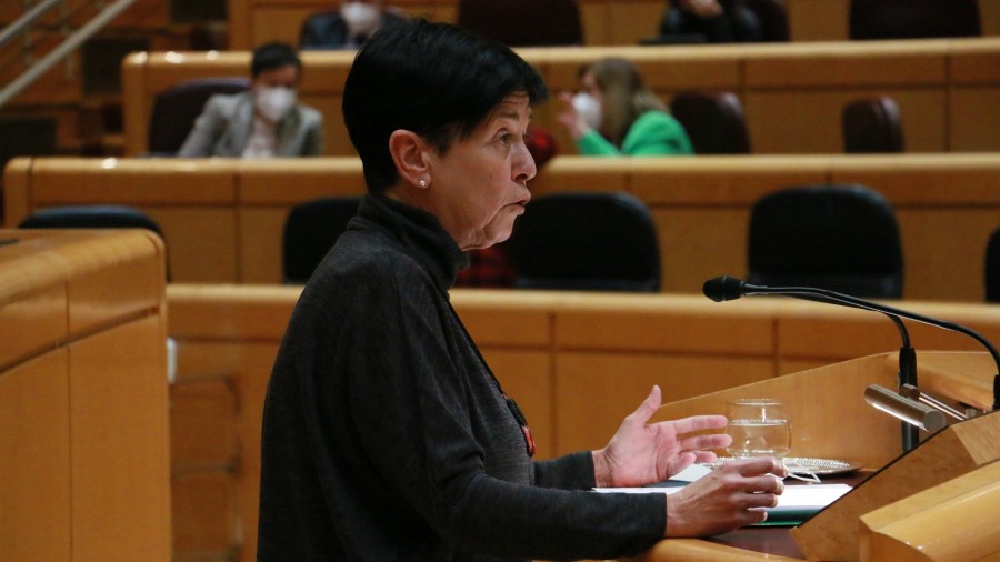 Nerea Ahedok Ciudadanosi erantzun dio txertaketa-datuak partekatzen direla eta erregistro bakarra erreklamatzea birzentralizatzeko duten irrikatik baino ez dela ulertzen