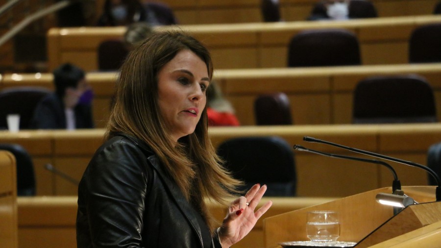 Espainiako Estatuak euskal selekzioen aitortza erraz dezala eskatu du Almudena Otaolak