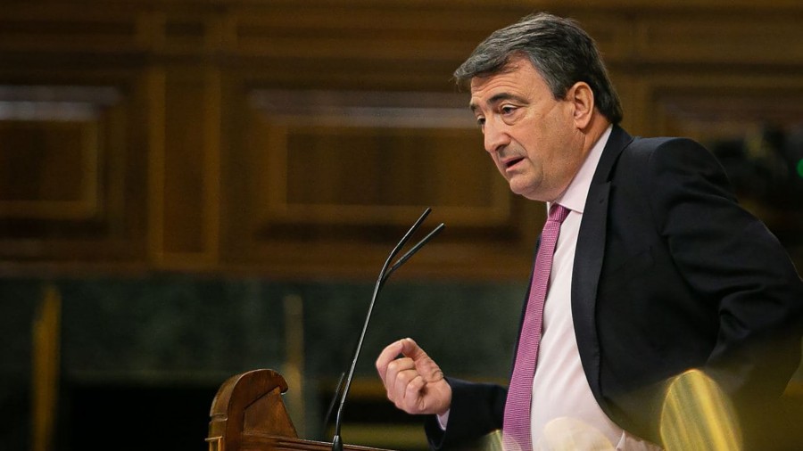Aitor Esteban a Pedro Sánchez: “Retirar el estado de alarma es una temeridad”