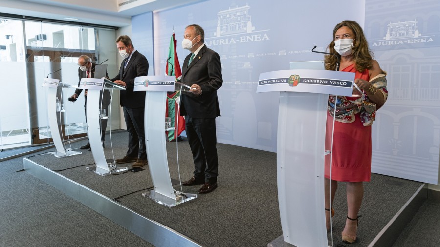 2022ko EAE-ko aurrekontuek inbertsio-plan handia barne hartuko dute, ekonomia suspertzeko eta eraldatzeko