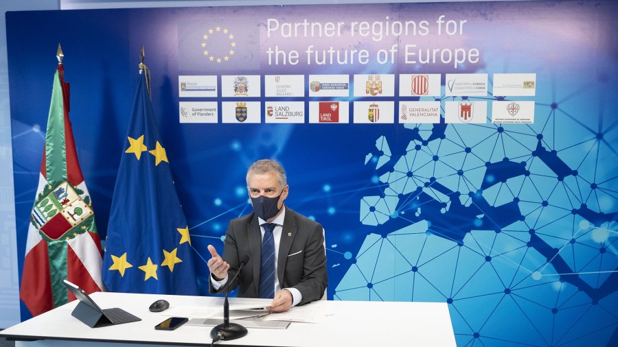 Lege-eskumenak dituzten Europako Eskualdeen Ekimenaren (RLEG)  gobernuek gaitasun handiagoa eskatzen dute EBko politiketan eragiteko eta laguntzeko