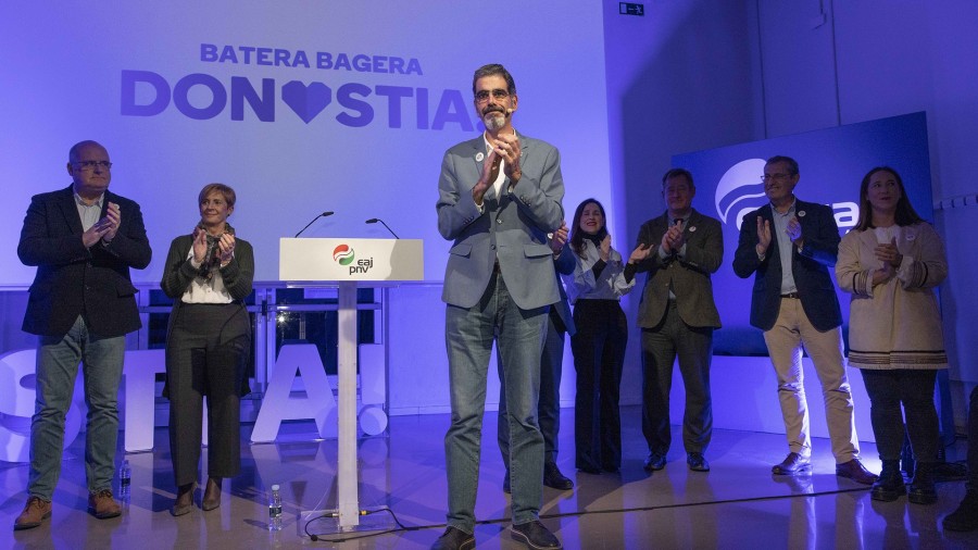 Eneko Goiak berretsi du EAJ-PNVren konpromisoa Donostiaren aurrerapenarekin eta etorkizunarekin 