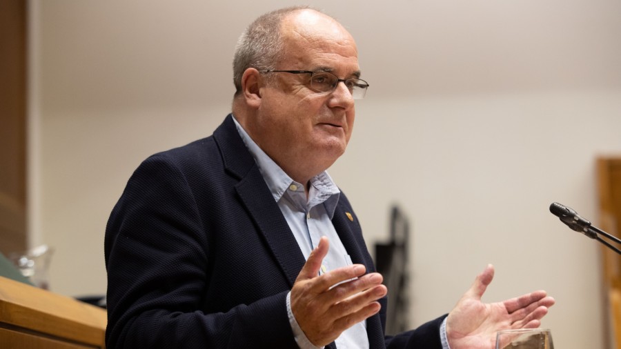 Egibarrek Urkullu lehendakariaren zerbitzu publikoen defentsa nabarmendu du Legebiltzarreko Politika Orokorreko Eztabaidan