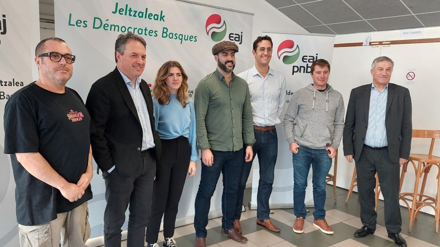 EAJ-PNB constituye en Biarritz su séptimo Herri Biltzar