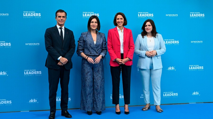 Oihane Agirregoitia, Renew Europeko liderren goi-bileran: 