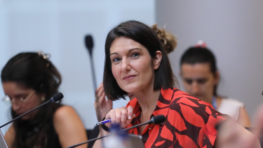 Oihane Agirregoitia pide explicaciones por el acuerdo provisional entre la UE y Marruecos y los derechos del pueblo saharaui