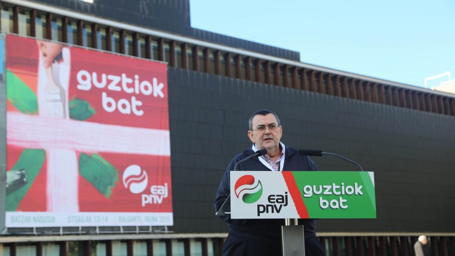 Koldo Mediavilla: “‘Batasuna eta Indarra‘ Euskadiko autogobernuan aurrera pausu berria ematera bideratuta dago batez ere”