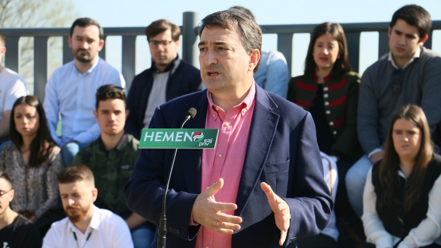 Aitor Esteban. Euzko Gaztediren Prestakuntza Jardunaldiak