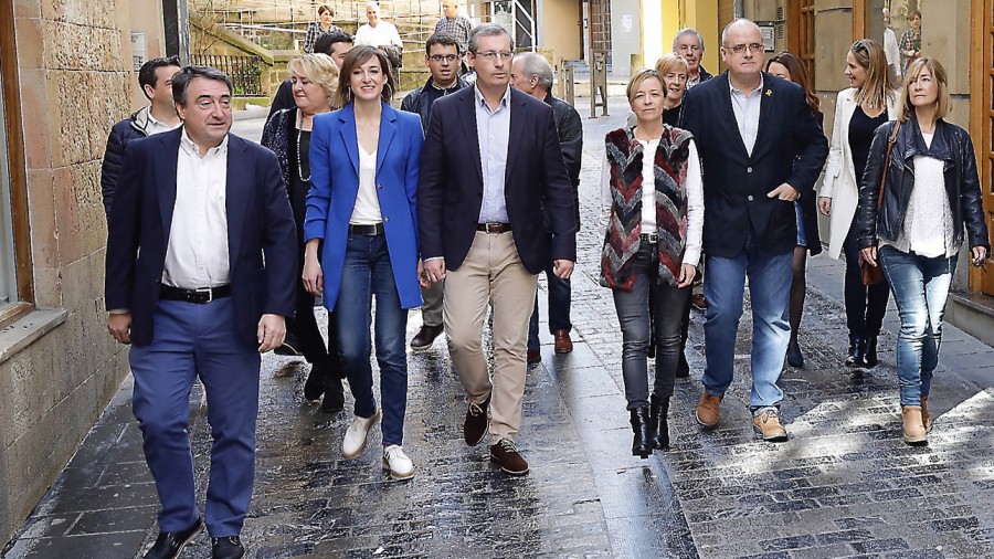 Presentación candidatura municipal de Arrasate