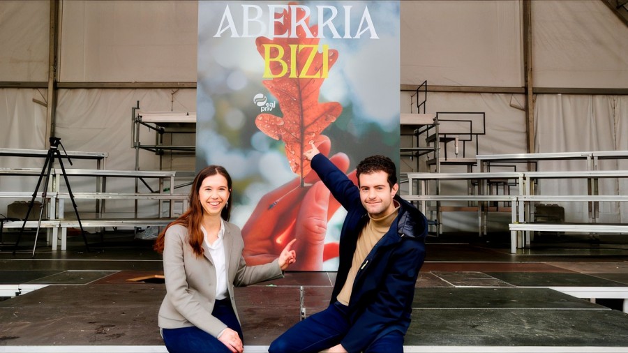  'Aberria bizi' es el lema escogido por EAJ-PNV para celebrar el Aberri Eguna el domingo 5 de abril en Bilbao