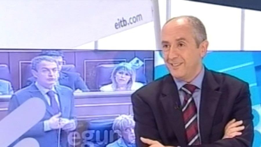Josu Erkoreka en el programa 