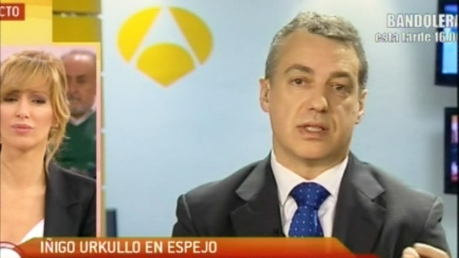 Iñigo Urkullu en el programa 