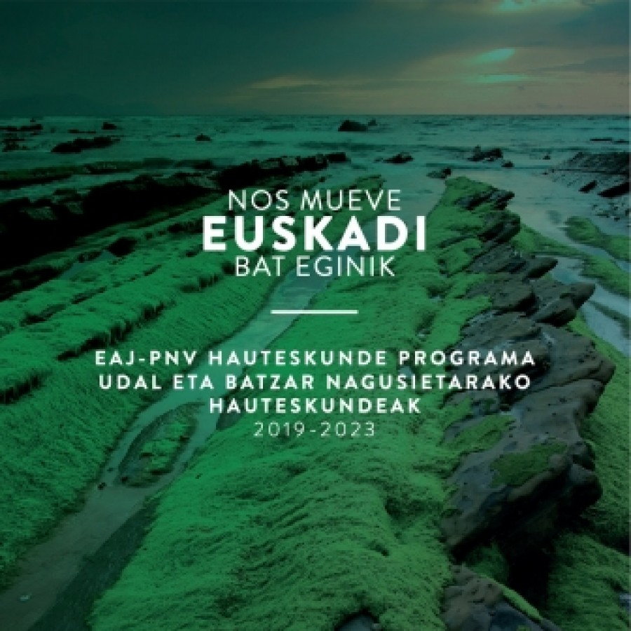EAJ - PNV Hauteskunde Programa Udal eta Batzar Nagusietarako Hauteskundeak 2019 - 2023